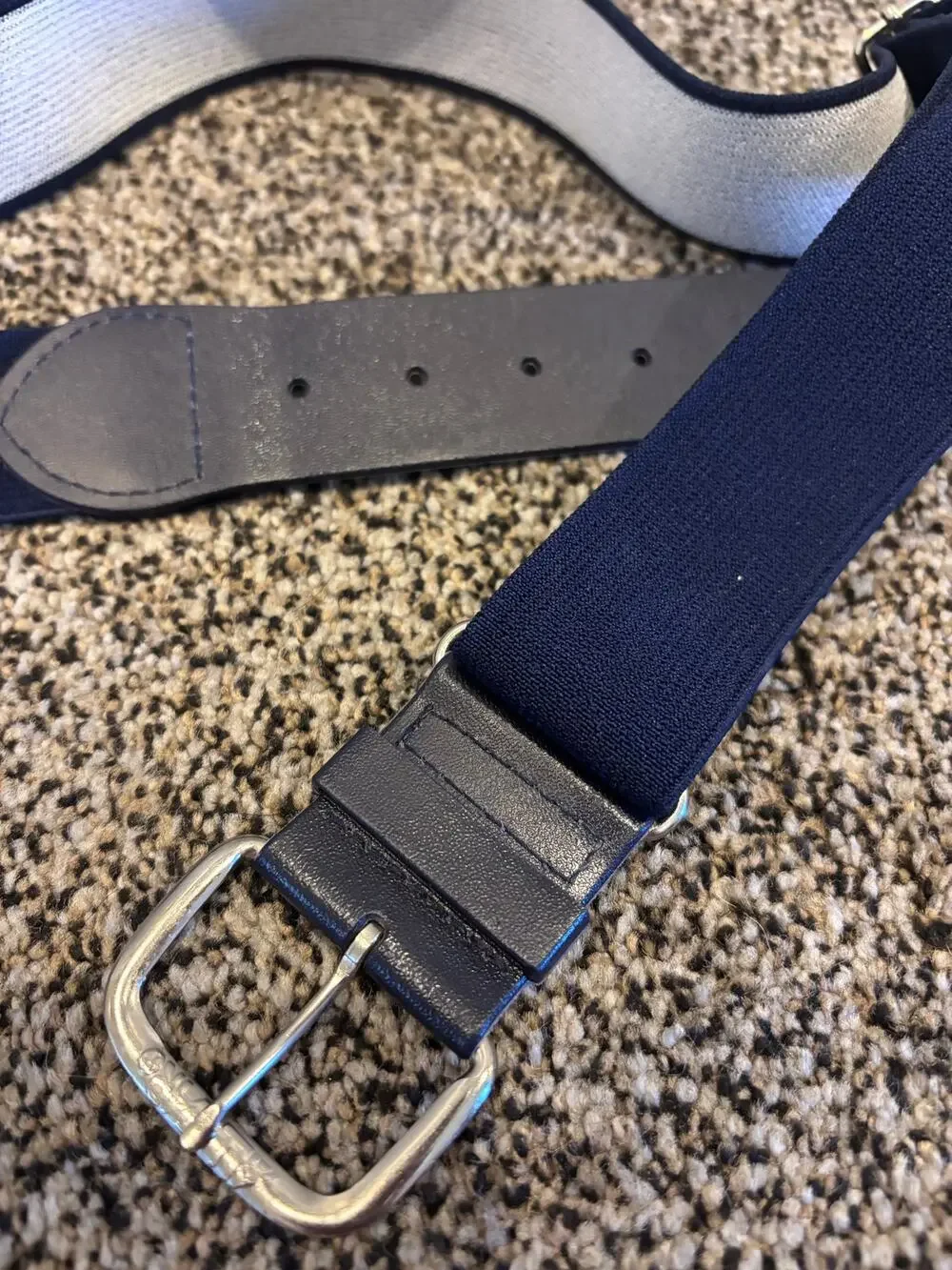 Baseball/Softball adjustable belt - navy blue